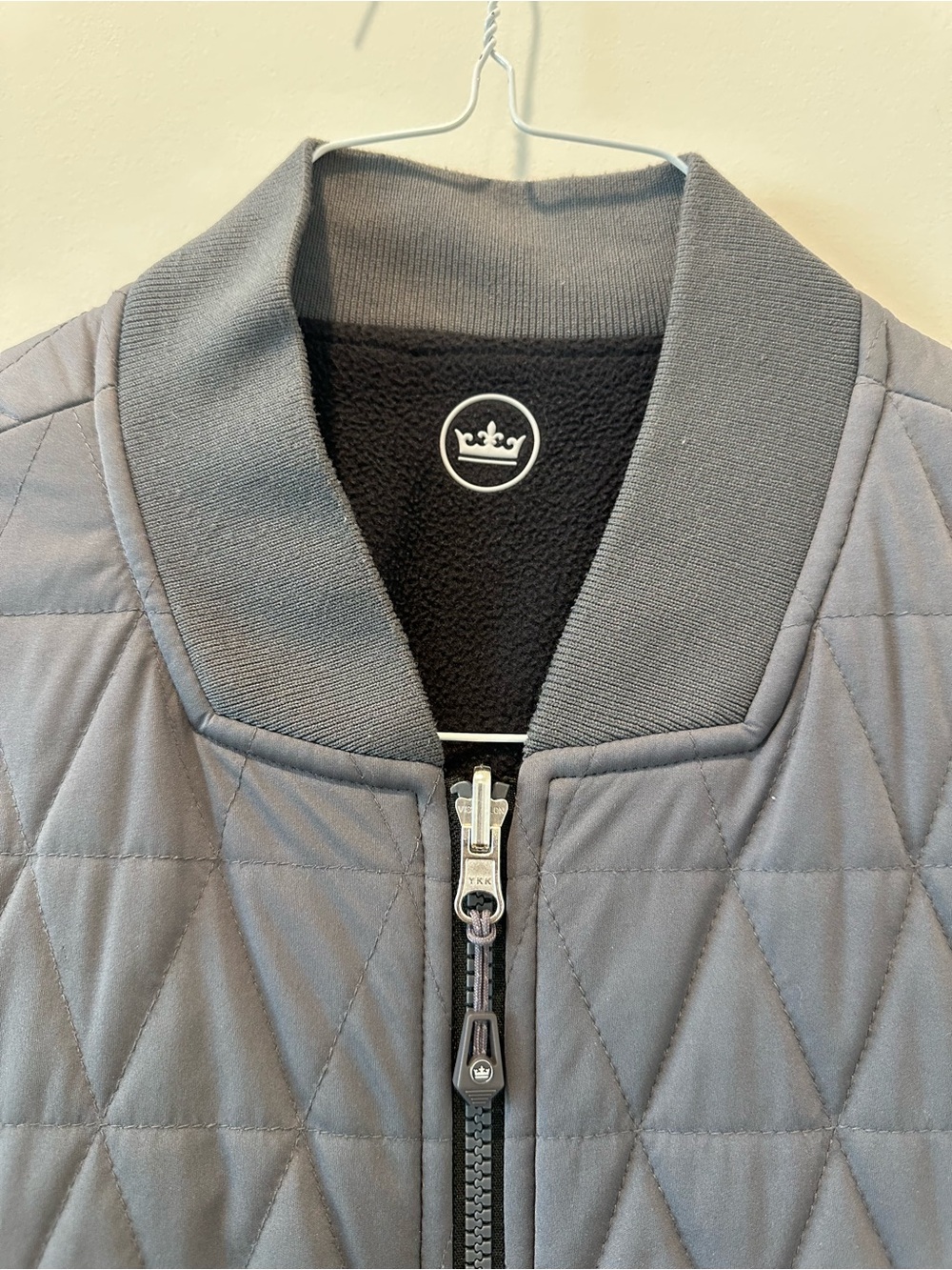Peter Millar Thermal Block Reversible Vest Black Gray Size Medium Golf Preppy - Picture 5 of 16